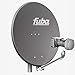 Produktbild Fuba DAL 802 A Sat Anlage Antenne Schüssel Spiegel Twin LNB DEK 217 2 Teilnehmer Alu Sat-Schüssel/Sat-Spiegel Anthrazit + Fuba DEK 217 Twin LNB für 2 Receiver/Teilnehmer (HDTV-, 4K- und 3D-kompatibel)