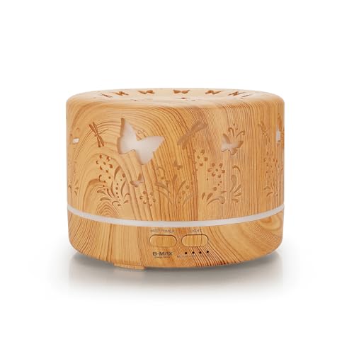 Difusor De Aromas, Umidificador De Ar Ultra-Sônico 700Ml, Difusor...