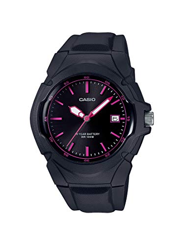 Casio Women's LX-610-1A2VCF Sporty Analog-Digital Display Quartz Black Watch