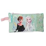 material escolar da frozen De Next Door. Disney Frozen Follow Your Dreams Estuche Azul 22x12 cms Poliéster