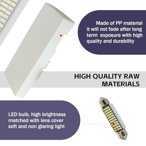 Cubierta LED para Luz Interior de Cúpula Compatible GMC Chevy S10 miniatura 3