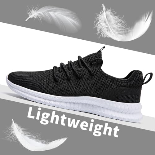 Image of Men's Shoes Running Walking Sneakers Casual Tennis Slip on Shoes Lightweight Breathable Fashion Comfortable Workout Athletic for Gym Sport Shoe