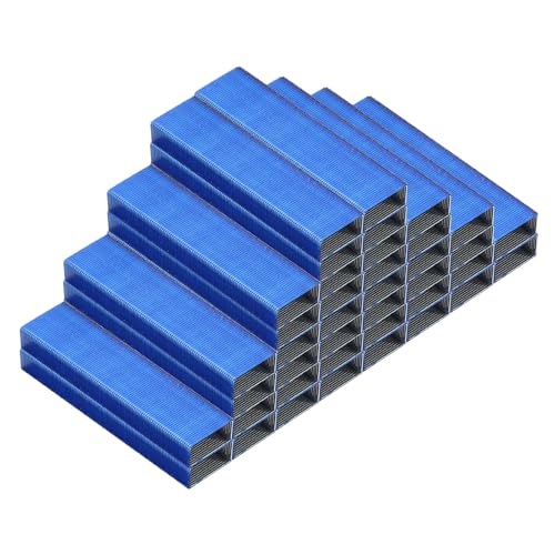 Agrafes pour agrafeuse PATIKIL 26/6 bleu idéal pour organiser le bureau