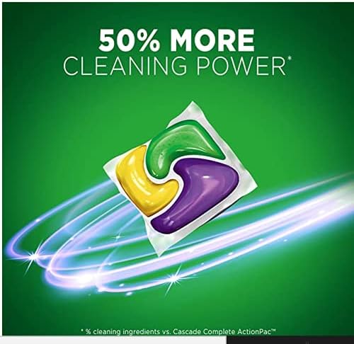 Tide PODS Laundry Detergent Pacs and Cascade Dishwasher Pods Bundle: 3-in-1 HE Spring Meadow Scent Laundry Pacs (81 Count) and Cascade Platinum Plus Actionpacs, Lemon Scent (30 Count)