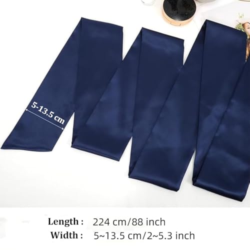 Women Dress Sash Belts Satin Waist Belt for Bridal Wedding Party Bridemaid Prom Formal Bow Ribbon Wide Belt Wraps2