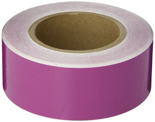 Image of Brady 36313 Pipe Banding Tape, B-946, 2 inch X 30 Yards, Purple Pressure Sensitive Vinyl