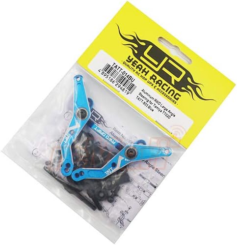 Miniatura 2 de Yeah Racing Aluminio RWD Gran Ángulo Rack de Dirección para Tamiya TT02D TATT-S03 Azul #TATT-014BU