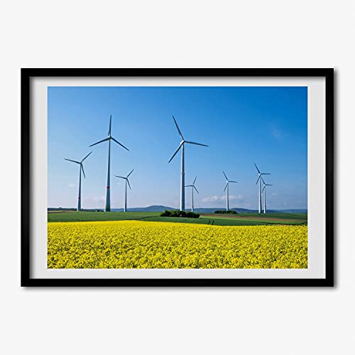 Cadre MDF photo affiche 70x50 cm Tulup tableau de qualité premium