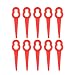 Produktbild BESTOMZ 50pcs Klingen Kunststoff Gras Klingen Ersatzklingen Rasentrimmer (rot)