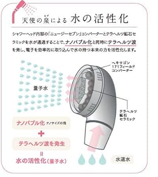 vGテラシャワー Amazon｜（ナノバブルシャワーヘッド）テラシャワー νG