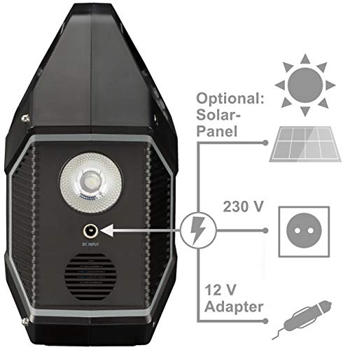 Bresser Mobile Power Station 100 Watt Power Bank für Teleskope oder andere elektronische Geräte mit 3x USB und 1x 230 Volt Anschluss – Bild 5