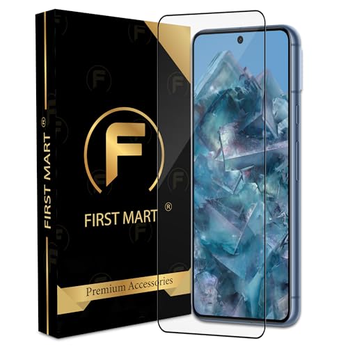 Image of FIRST MART Premium Tempered Glass for Google Pixel 8 Pro 5G with Edge to Edge Coverage and Easy Installation Kit, Pack of 1