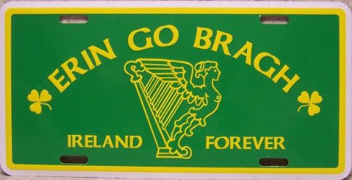 Bandiera Irlanda Erin Go Bragh 12x18 Pollici Su Bastone - Trade Winds, 100% Poliestere