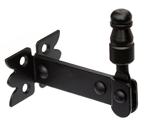 Ventanas contraventanas plana – Soporte fijo para cargar Negro