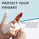 LONZIKP 100 Stück Antistatic Latex Finger Cots Finger Protection for Cosmetics and Medical Use