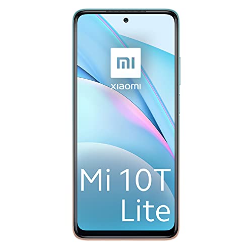 Xiaomi Mi 10T Lite 5G - Smartphone 6 + 128GB, DotDisplay 6,67'FHD +, Snapdragon 750G, Quad Camera 64MP, Batteria 4820mAh, Alexa Hands-Free, Rose Gold Beach (Versione Ufficiale + 2 Anni di Garanzia)