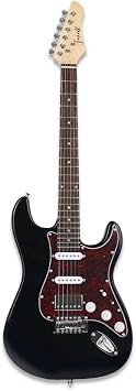 Fojill High End Electric Guitar FST-65, Black