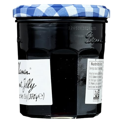 Image of Bonne Maman Blackcurrant Conserve Marmalade Fruit Jam, 13 oz ℮ 370 g