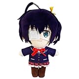 JCvCX 10'' Takanashi Rikka Plush Doll Cloth Removable Plus Toy Plush Figure Togashi Yuuta Plush Stuffed Animal Plushies Plushie Pillow Figurine Throw Pillow