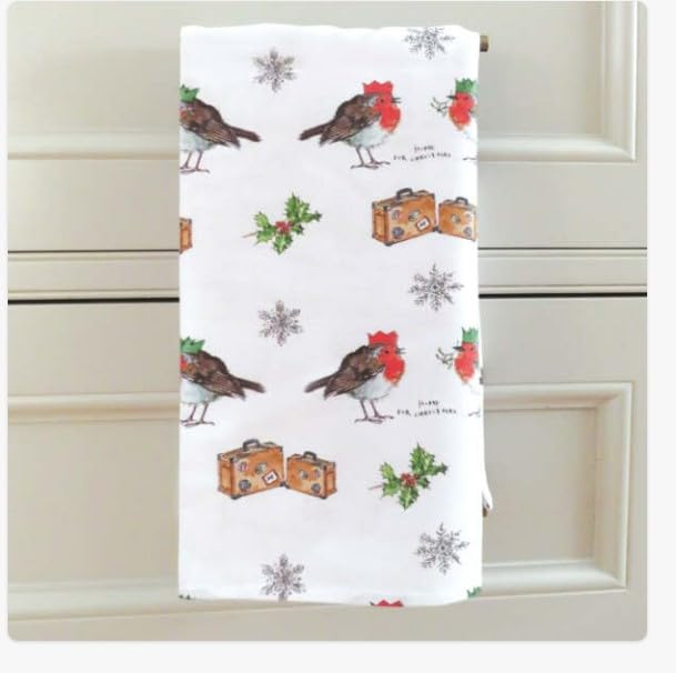 Samuel Lamont, Home for Christmas British Insulated Holiday Winter Tea Cozy, Hanging Loop