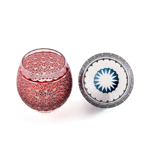 LUGUFON 切子グラス ペア350ml