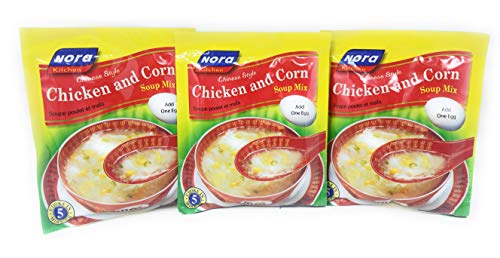 Nora Kitchen Chicken & Corn Soup Mix, Net Wt 2.12oz