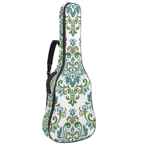 Housse imperméable en tissu Oxford pour guitare acoustique avec bandoulière et poches, motifs floraux peints à la main – Bleu foncé 109 x 42,9 x 11,9 cm, Multicolore 4., 42.9×16.9×4.7 in, Sac de - Les Beatles, Paul McCartney, John Lennon, RIngo Starr, George Harrison Housse imperméable en tissu Oxford pour guitare acoustique avec bandoulière et poches, motifs floraux peints à la main – Bleu foncé 109 x 42,9 x 11,9 cm, Multicolore 4., 42.9x16.9x4.7 in, Sac de