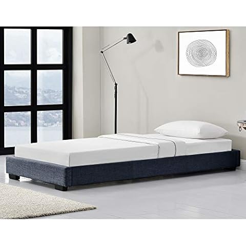 Lit moderne Corium en MDF gris Cover