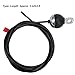 WGFOIP Home Gym Fitness Pulley Accessories, Adjustable Length Gym Cable Wire Rope, for Strengthening Arms and Forearms, Suitable for All Fitness Pulley Systems (3 Meters / 9.84ft)