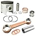 Connecting Rod And Piston Set With Rings Compatible With KDX 200 KDX200 1989 2005 CRANK ROD Conrod