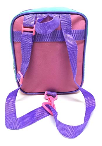 Kit Mochila Patrulha Canina Skye Rodinhas Tam M Glitter F5