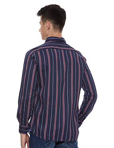 Image of Parx Men's Print Slim Fit Shirt