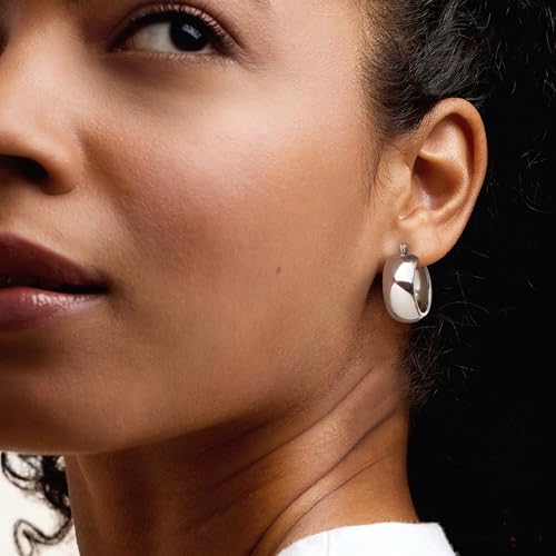 Ross-Simons Italian Sterling Silver Hoop Earrings2