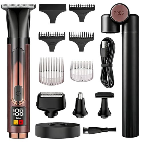 Rasoio Per La Schiena Da Uomo, Rasoio Elettrico Senza Fili 4 In 1 Per La Depilazione Kit Per La Cura Del Corpo Usb Con Manico Di Prolunga Regolabile Per Viso Braccia Mento E Barba Impermeabile