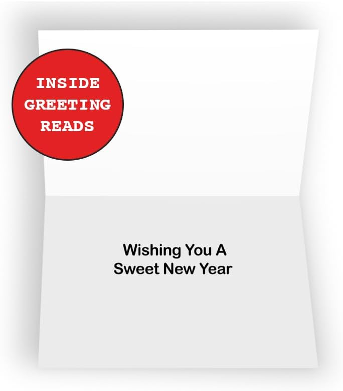 Miniatura 2 de Wright Home & Gift Tarjetas de felicitación Rosh Hashanah con símbolos de Año Nuevo, juego de 3 unidades + 3 sobres (5 x 7)