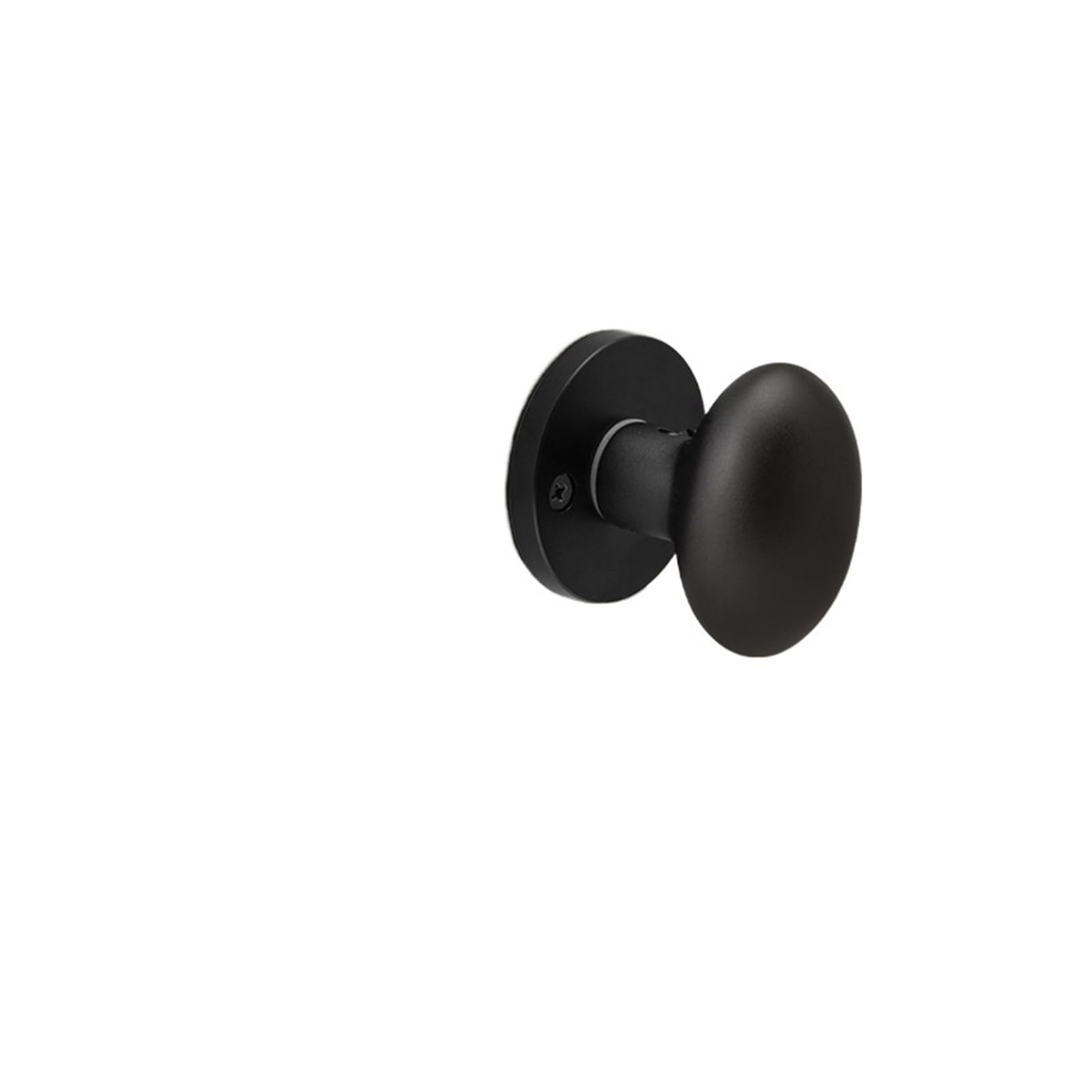 ZONSHJDKR Invisible Wooden Door Lock Secret Split Single Tongue Indoor Room Bedroom Handle Zinc Alloy(Yahei A01 220 Elliptical)
