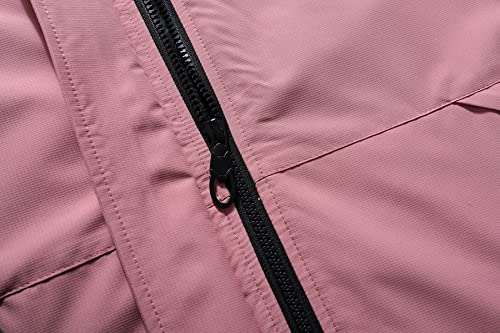 Moerdeng 1527B-PINK-04-L Women'S Waterproof Ski Jacket Warm Winter Coat Outdoor Windbreaker Hiking Snowboarding Jacket thumb #7
