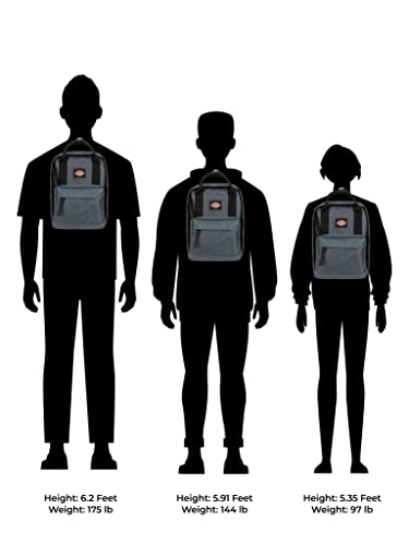 Image of Dickies Brooklyn Mini Backpack, Small Backpack Purse for Men and Women, Travel Shoulder Book Bag (Grey Heather)