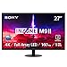 Produktbild Sony INZONE M9II 27" 4K Ultra HD PC Gaming Monitor: 2160p Auflösung - 160Hz Bildwiederholfrequenz - 1ms GTG - DCI-P3 95% Spektrum - Full Array LED - G-Sync - Adaptive Sync - VRR, Schwarz