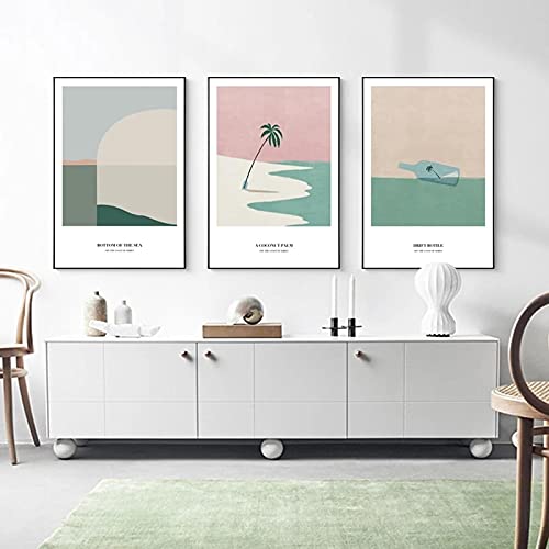 Affiches et peinture image de qualite superieure 70x100cm mer et palmiers decoration interieure