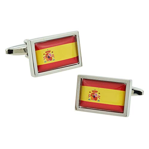 Mancuernillas Hombre Modelo Spain Flag GTR
