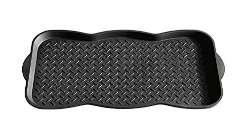 Superio Multi-Purpose Shoe and Boot Tray and Scraper- Protect Floors from Water Ice and Mud - Remove Mud, Dirt, Snow, and Sand3