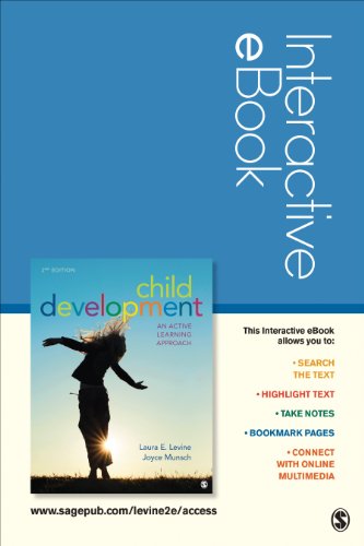 Child Development Interactive eBook: An Active Learning Approach