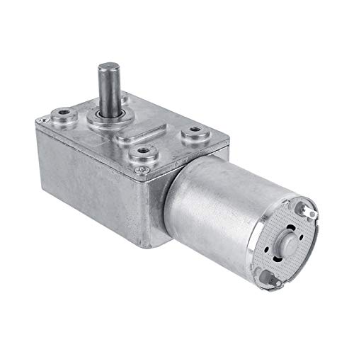 DC 12V 2 RPM Schneckengetriebe Motor Reversible Quadratisch Hohe Drehmomente Geschwindigkeits-Reduzierung Motor