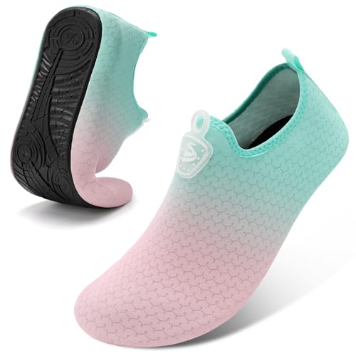 Image of Spesoul Womens Mens Water Shoes Quick Dry Beach Swim Shoes Barefoot Aqua Socks Outdoor Sand Socks for Pool River Diving