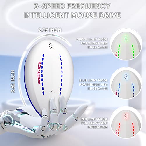 2023 Ultrasonic Pest Repeller Plug In – Outdoor/Indoor Electronic Pest Repellent - Get Rid Of Rat Bat Mouse Squirrel Bug Bee Ant Spider Wasp Cockroach Fly Mosquito Rodent Termite Roach #TOP1