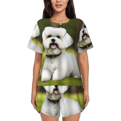 Joli imprimé bichon frisé idée cadeau parfaite amoureux chiens