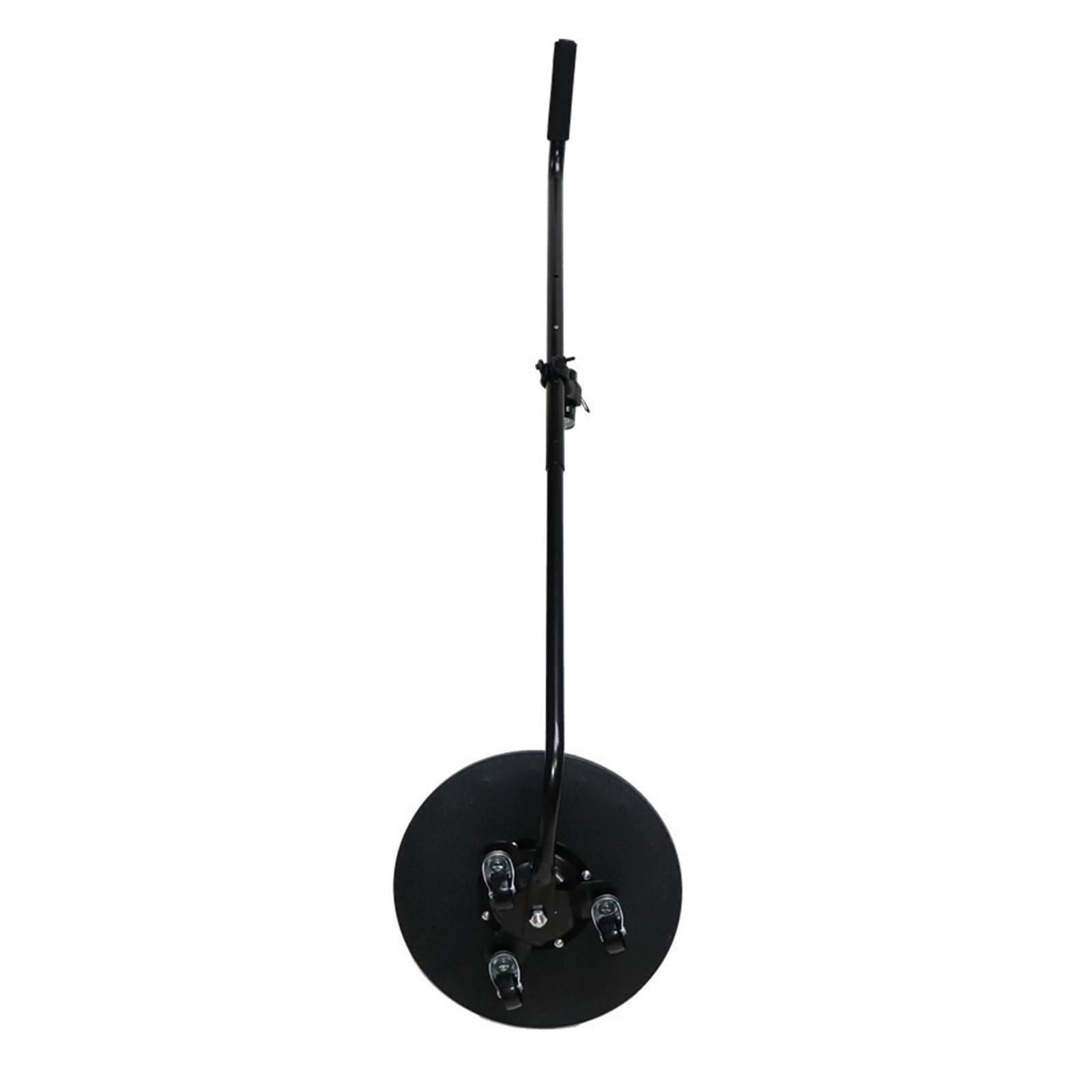 Espejo de Inspección de Bajo Vehículo, Espejo de Seguridad con Aumento y Ruedas, Luz LED y Asa, 30 cm de Diámetro, 2X de Aumento para Revisar el Chasis del Automóvil