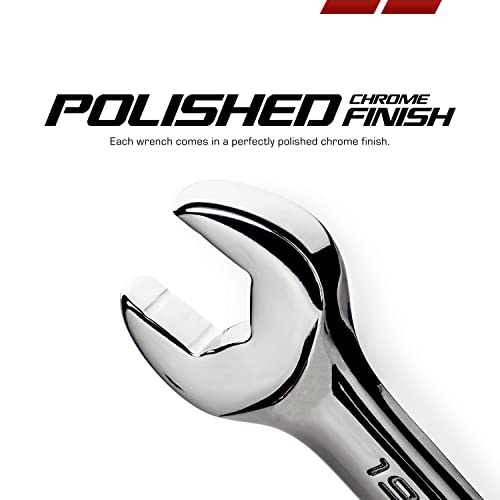 Non Stop 16 mm Ultrafine 120-Tooth Reversible Ratcheting Combination Wrench, Chrome - Image 4