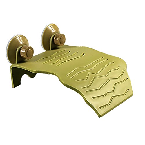 Homyl Aquarium Turtle Pier Topper Basking Platform Landing Island Aquarium Decor